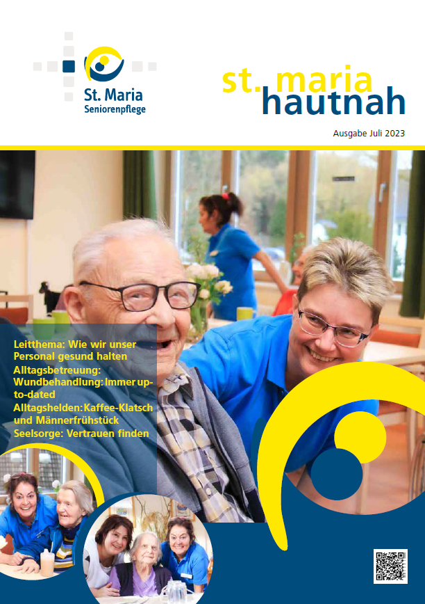 hautnah - Magazin der St. Maria Seniorenpflege in Regglisweiler